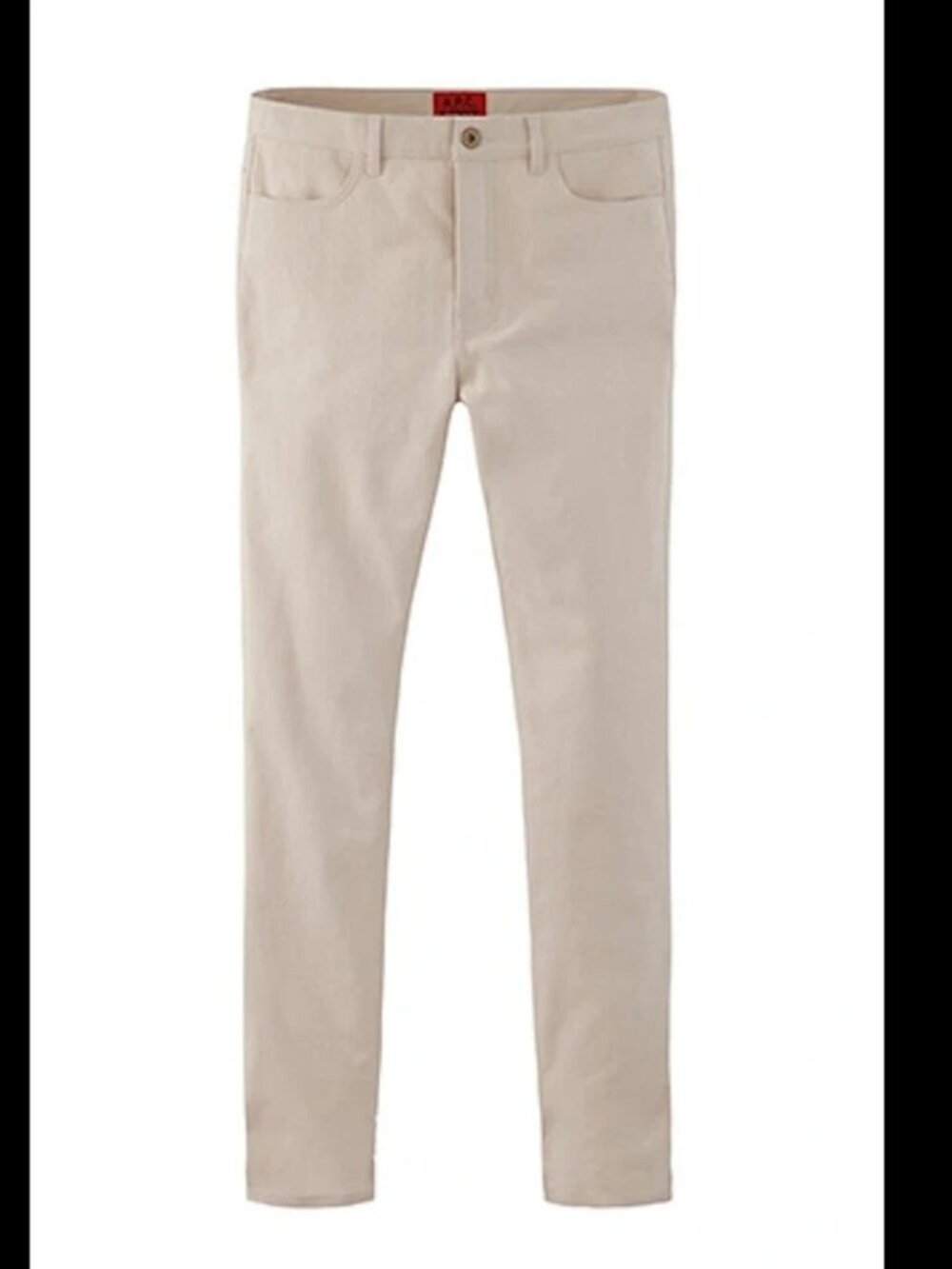 100% Authentic A.P.C. x Kanye West Putty Denim Jeans Size 35 W 34 L APC Skinny